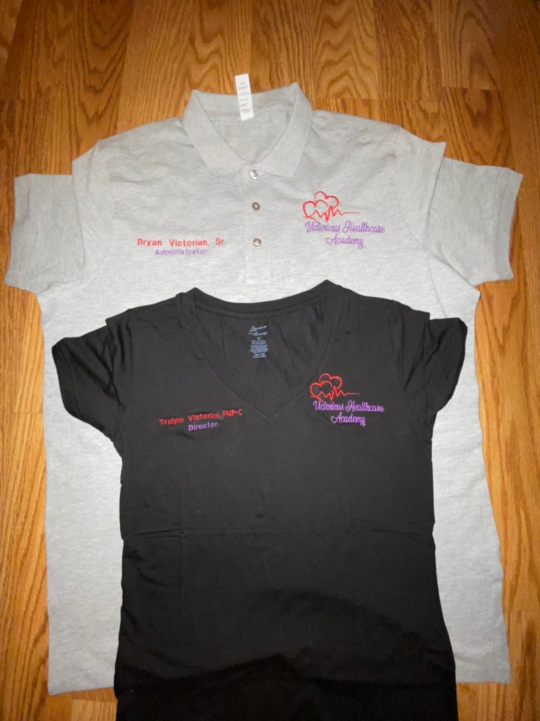 Embroidery Polo/ Button Down