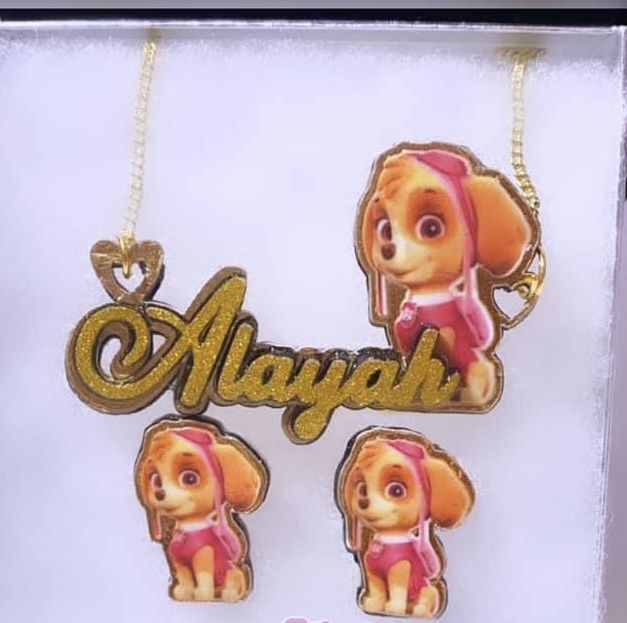 Personalized Acrylic Jewelry