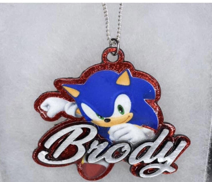 Personalized Acrylic Jewelry