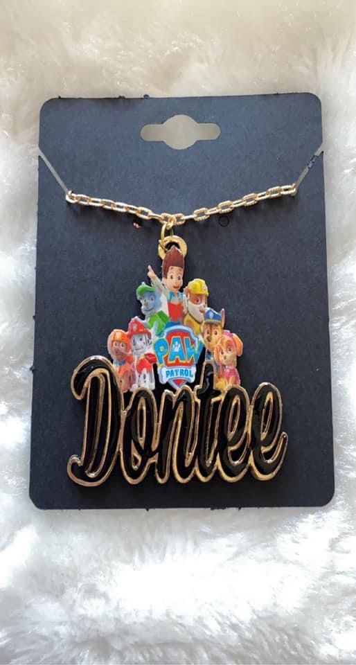 Personalized Acrylic Jewelry