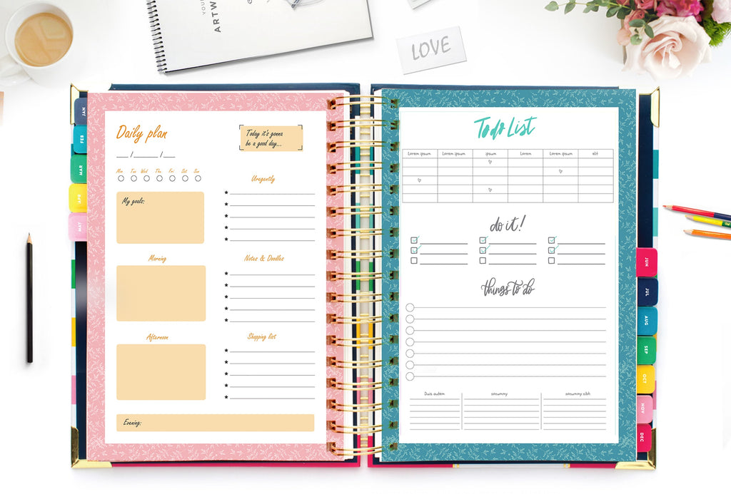 Planner (CREATE YOUR OWN, WE PRINT/BIND/SHIP)