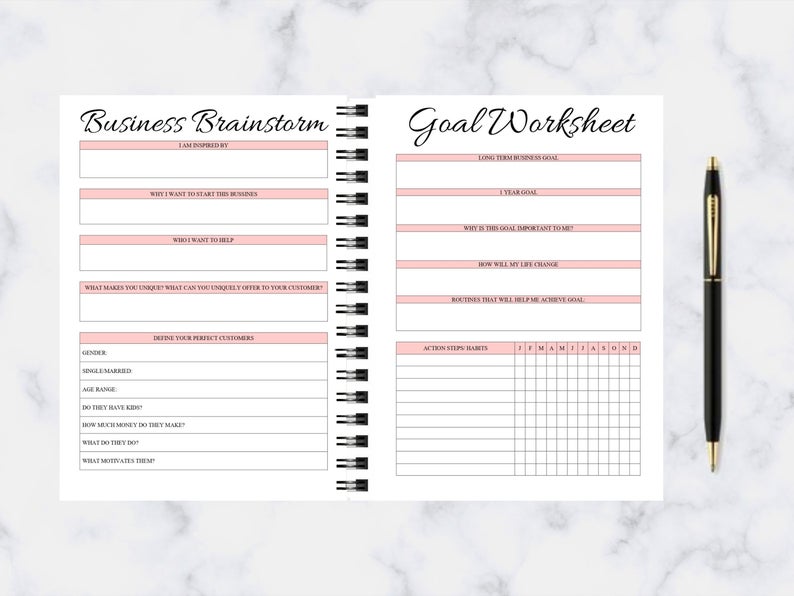 Planner (CREATE YOUR OWN, WE PRINT/BIND/SHIP)