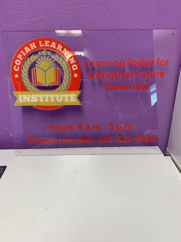 Acrylic Sign