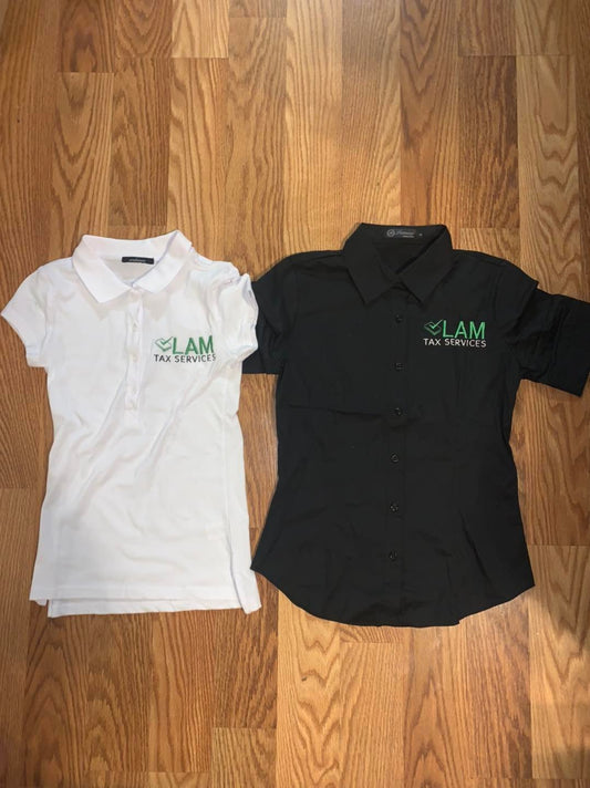 Embroidery Polo/ Button Down