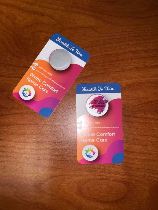 Scratch To Win Cards