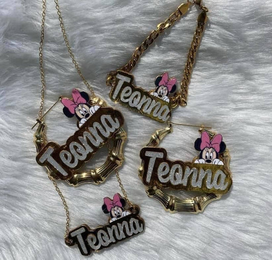 Personalized Acrylic Jewelry